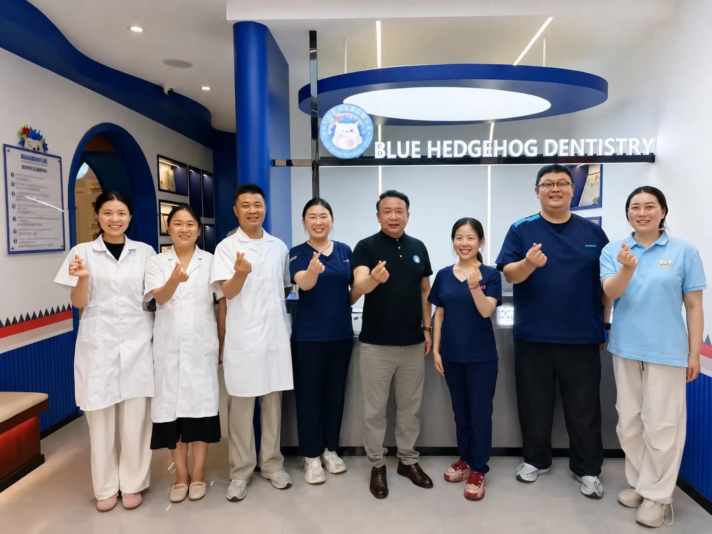 沂水青橙蓝刺猬医疗服务有限公司翰林华府口腔诊所医护团队
